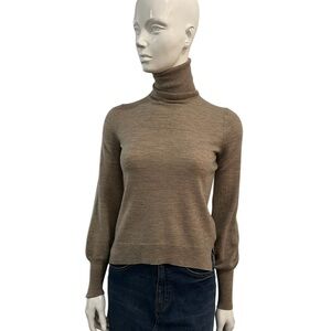 Aubin & Wills Wool Sleek Turtleneck Sweater